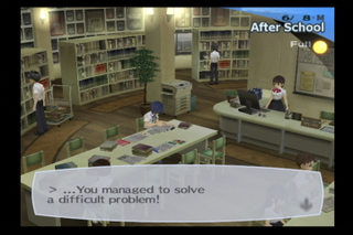 An after-school study session in Persona 3
